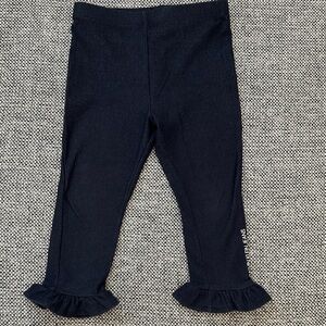 Calvin Klein Dark Blue Ruffle Denim Jeans Leggings 24M